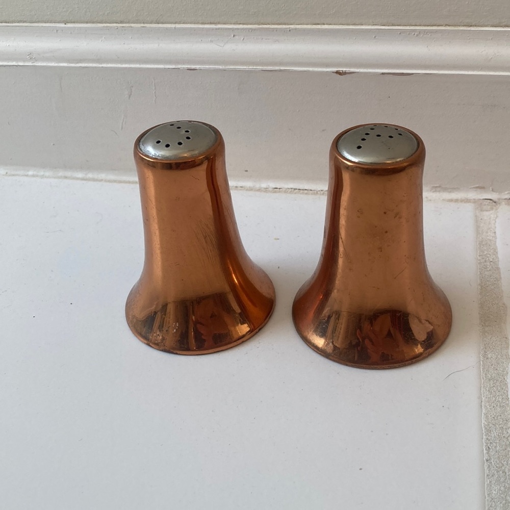 Coppercraft Guild Salt & Pepper Shakers